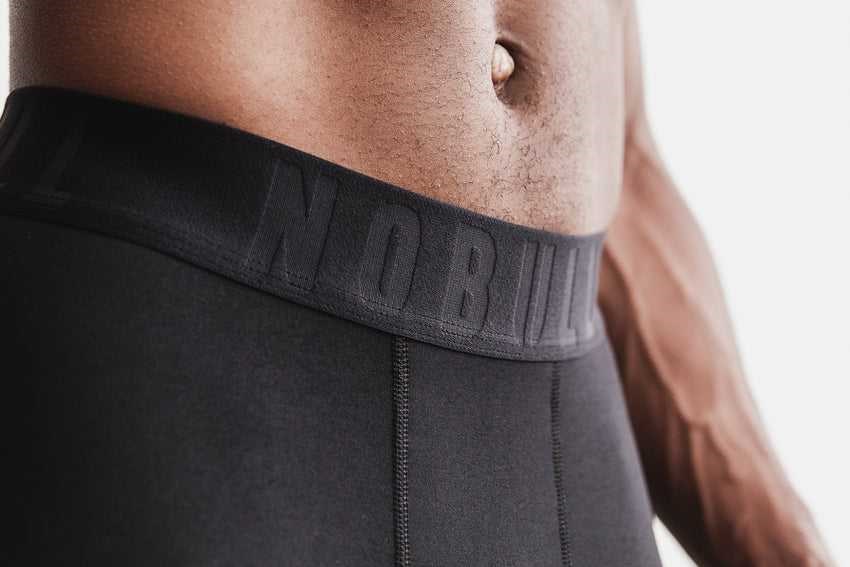 Nobull 3/4 Compression Tight Bottoms Black | 8017-NLHWB