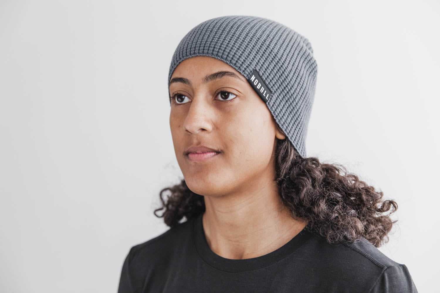 Nobull Blended Merino Wool Waffle Beanie Hats & Hair Accessories Waffle Beanie | 7250-KZABT