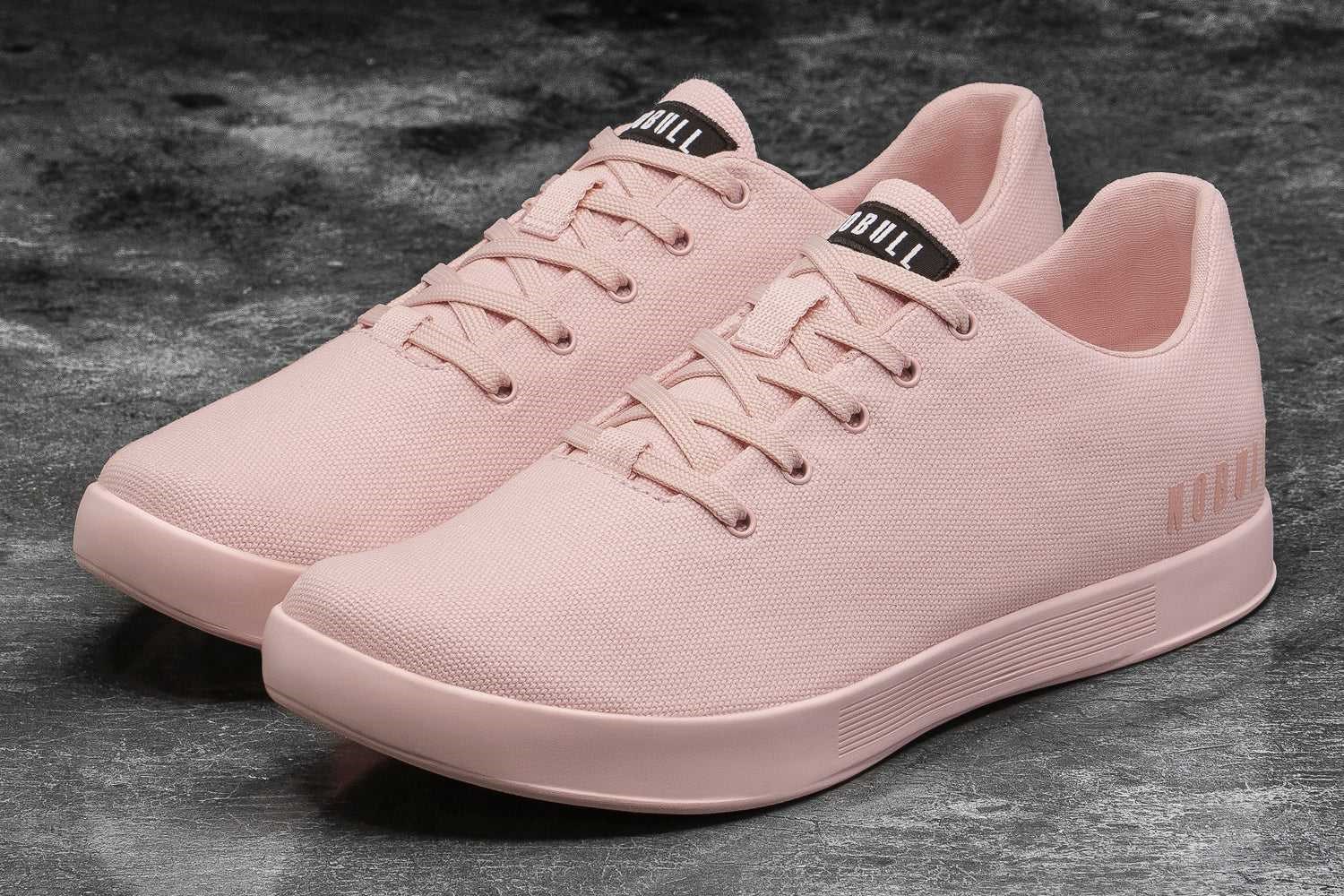 Nobull Canvas Trainer Canvas Blush | 8413-OIDFZ