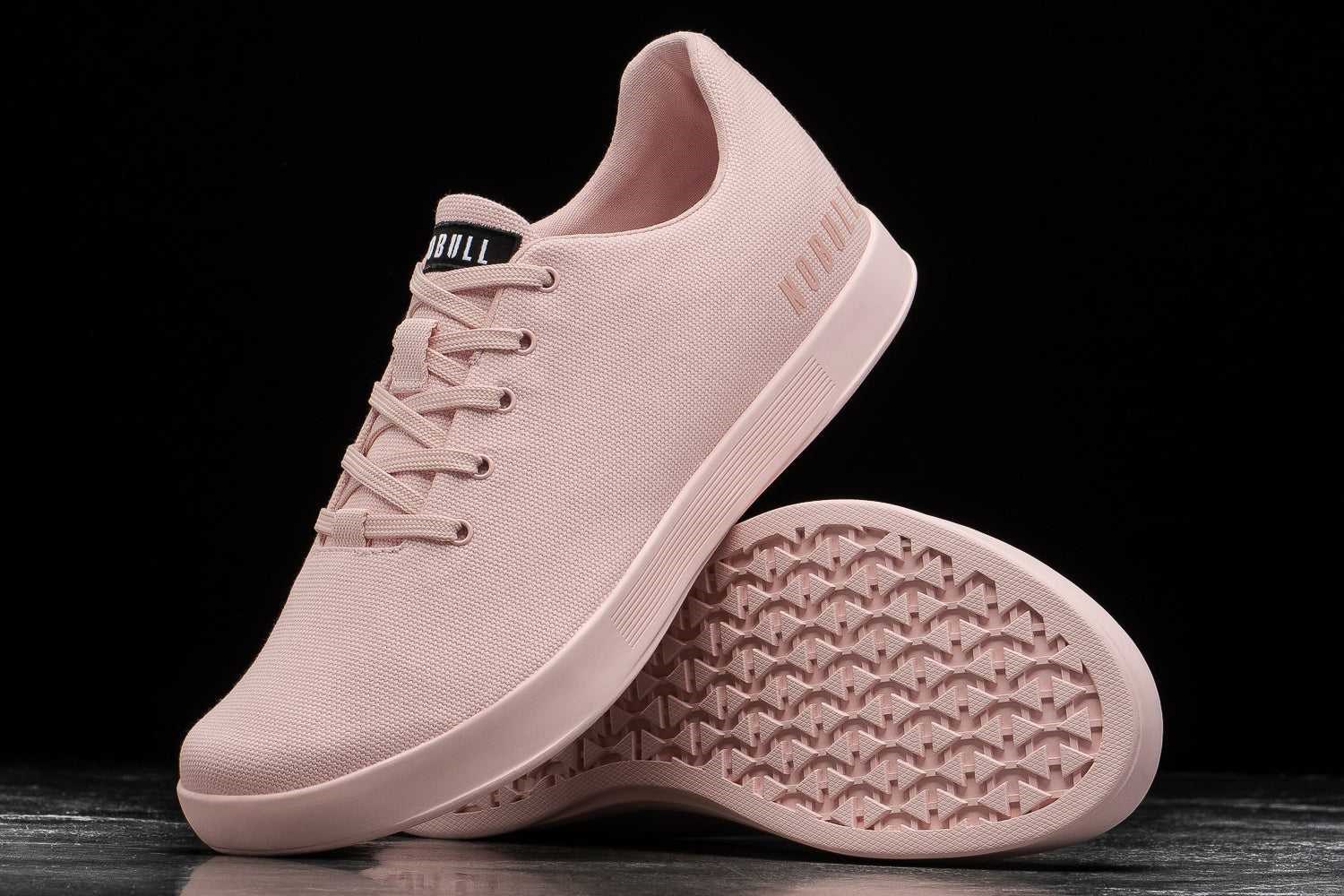 Nobull Canvas Trainer Canvas Blush | 8413-OIDFZ