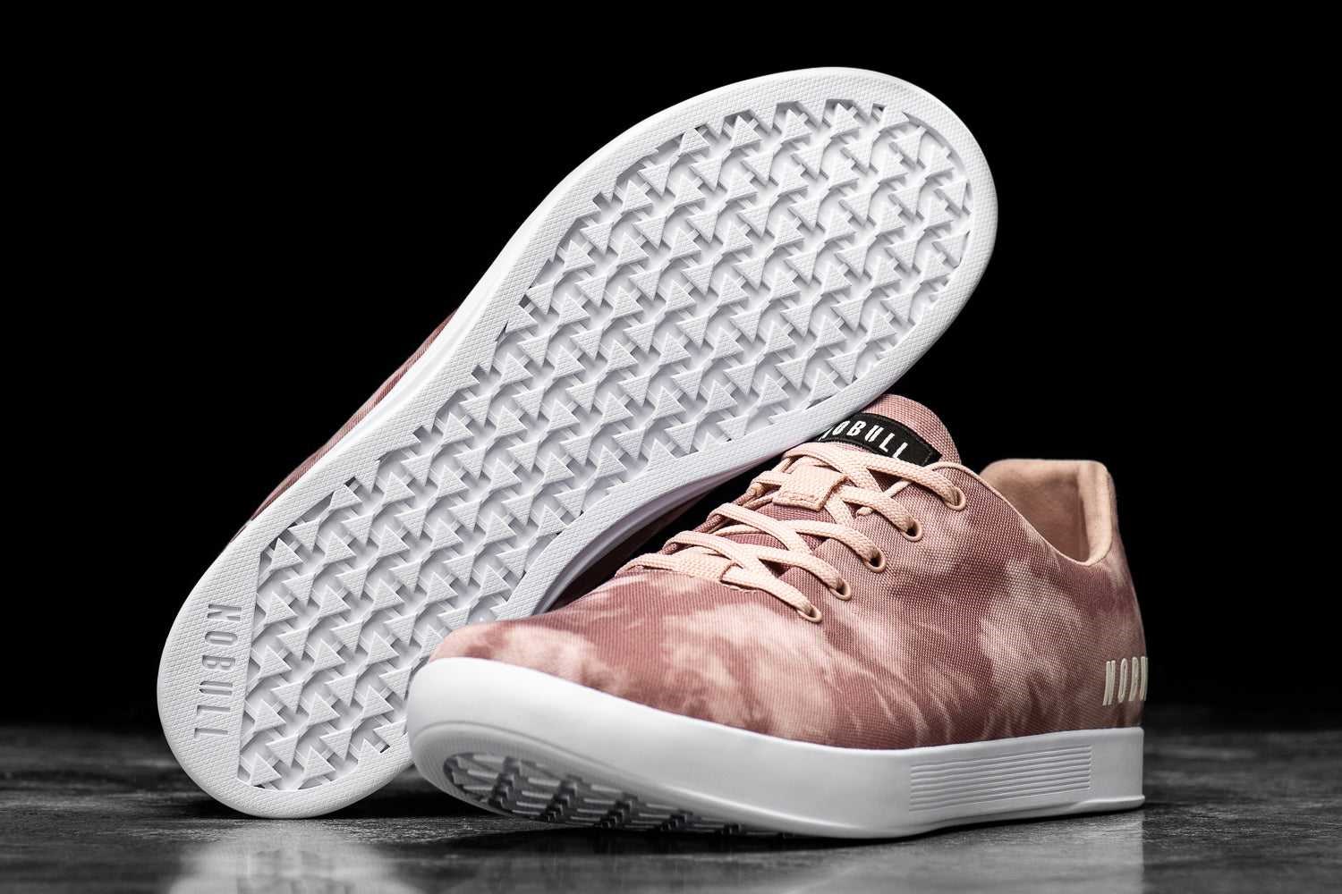 Nobull Canvas Trainer Canvas Dusty Rose Tie-Dye | 2394-ACINP