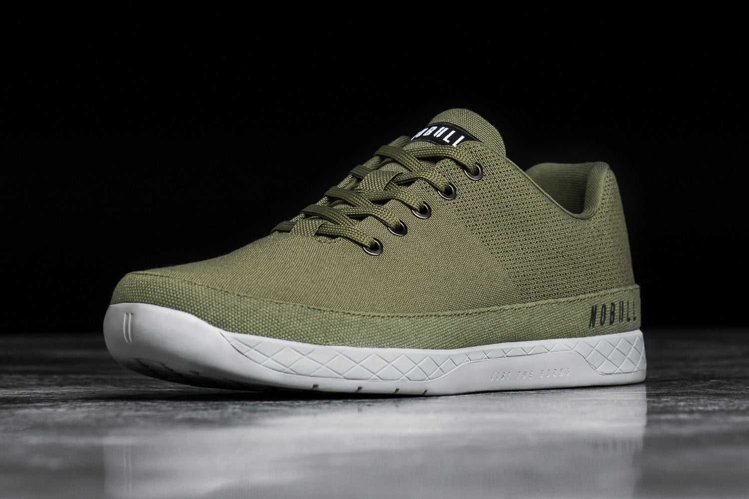 Nobull Canvas Trainer Canvas Moss | 3156-DYAGF