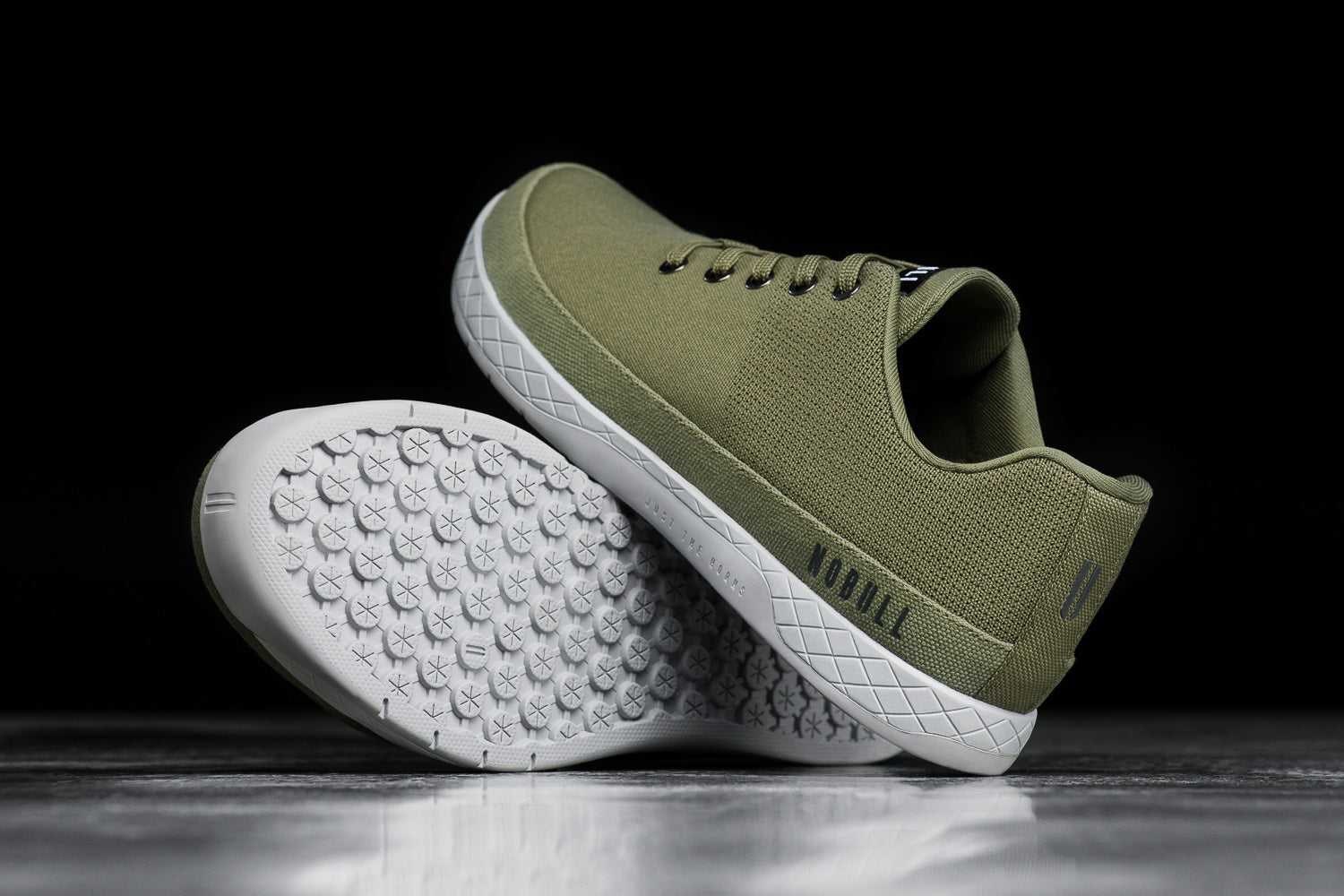 Nobull Canvas Trainer Canvas Moss | 3156-DYAGF