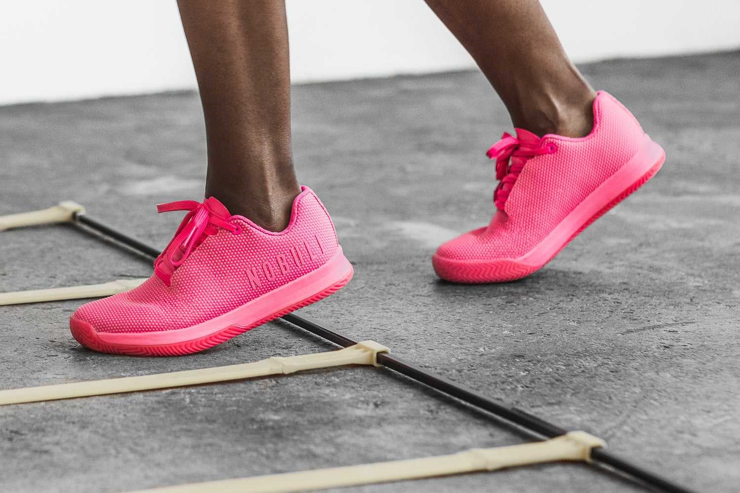 Nobull Court Trainer Court Trainer Neon Pink | 2635-EZLDQ