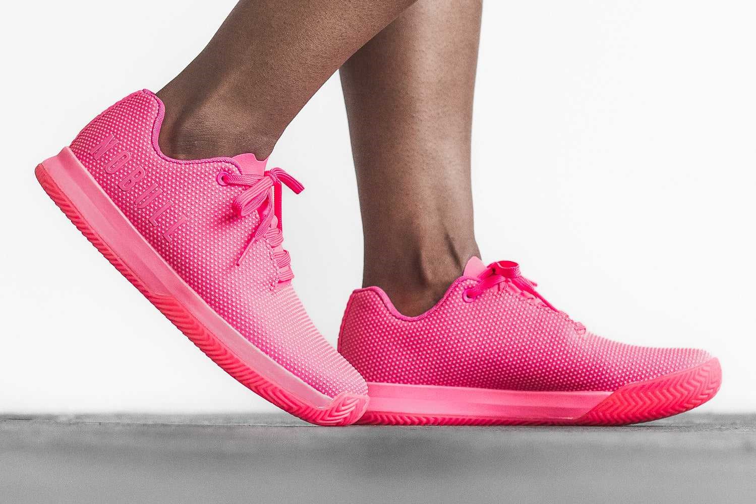 Nobull Court Trainer Court Trainer Neon Pink | 2635-EZLDQ