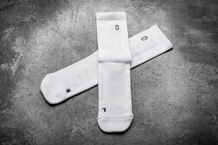 Nobull Crew Sock (#Iamnobull) Socks Black | 2157-SVIDM