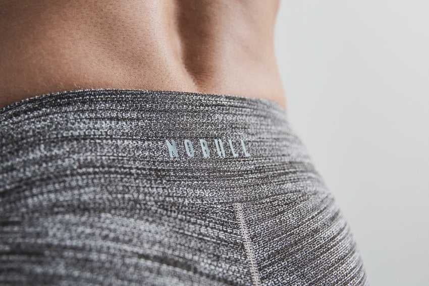 Nobull Crop (Melange) Bottoms Cafe Melange | 0432-XAUOC