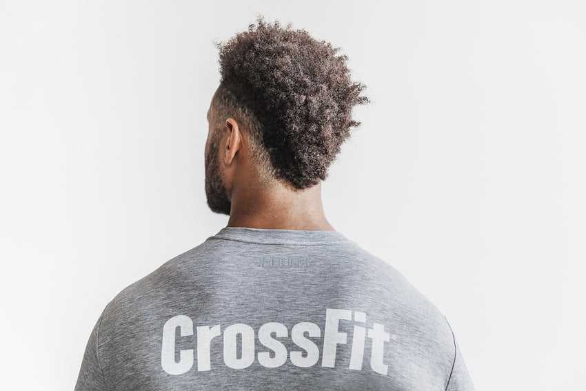 Nobull Crossfit L1 Tee Tanks & Tees Heather Grey | 8672-CIHGU