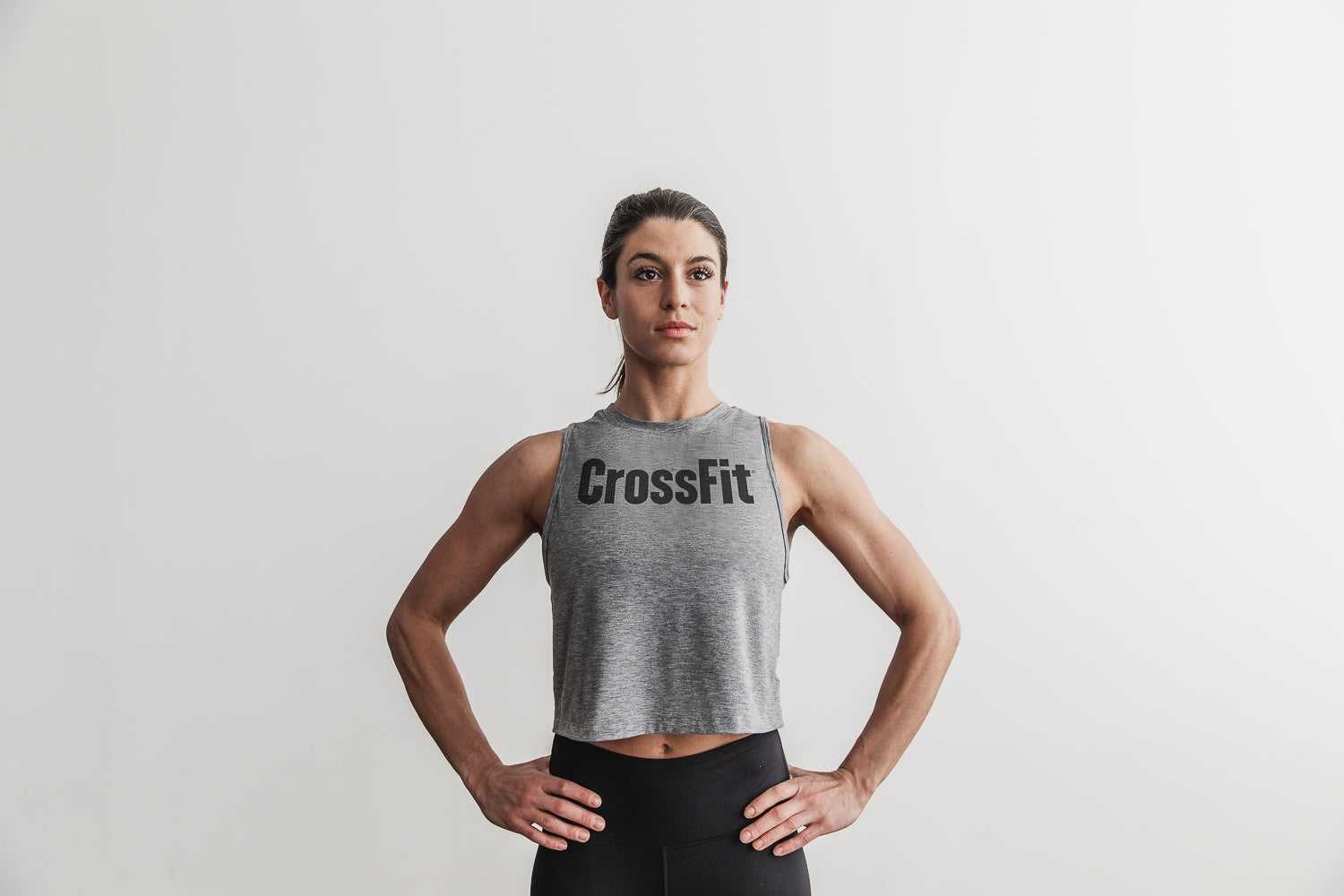 Nobull Crossfit Muscle Tank Tanks & Tees Heather Grey | 5027-CPHBQ