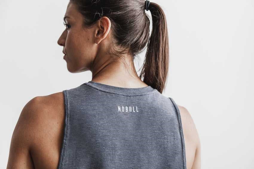 Nobull Crossfit Muscle Tank Tanks & Tees Charcoal | 5127-QFUPR