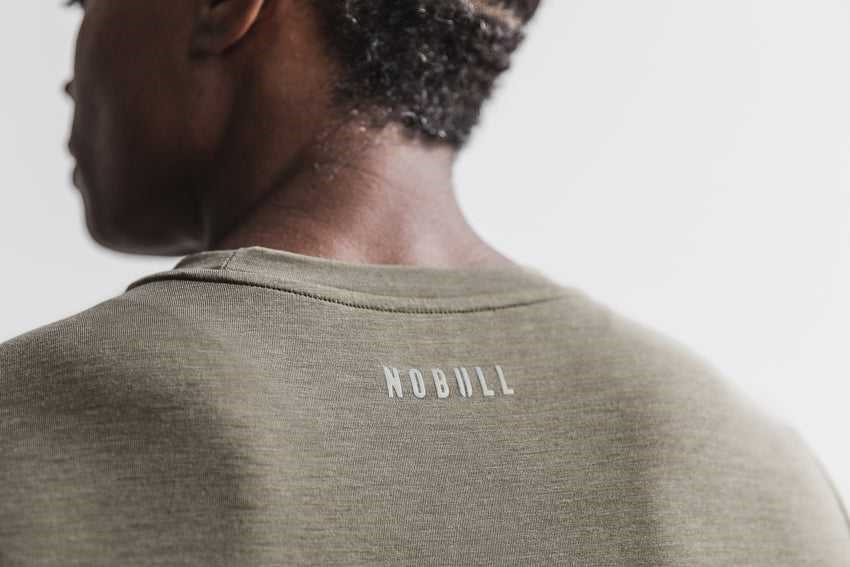 Nobull Crossfit Tee Tanks & Tees Army Green | 4902-SWTZI