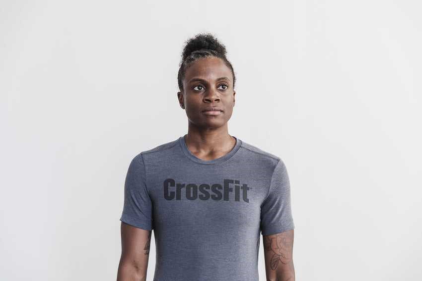 Nobull Crossfit Tee Tanks & Tees Charcoal | 3708-HVLST