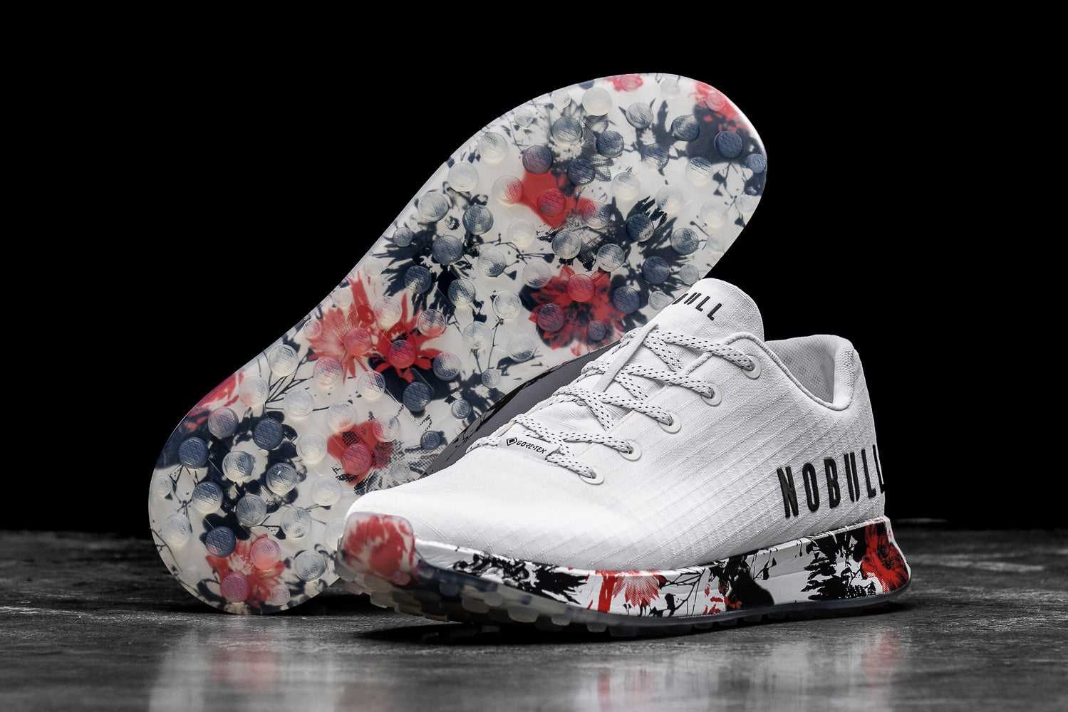 Nobull Gore-Tex Ripstop Golf Shoe Golf Gear White Cactus Blossom | 6708-HYGWT