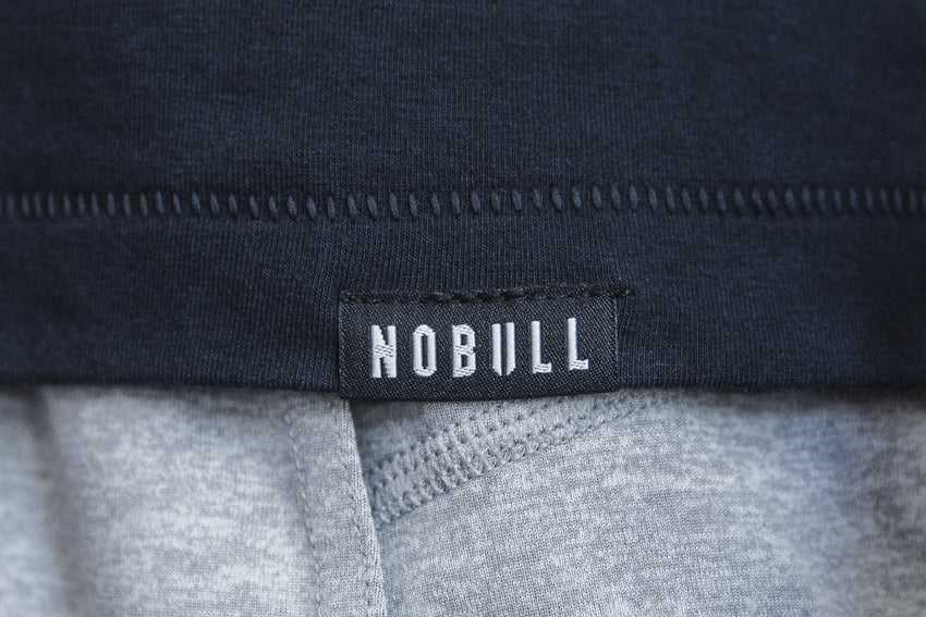 Nobull Heavyweight Long Sleeve Pocket Boxy Tee Tanks & Tees Ink | 0691-NSCPQ