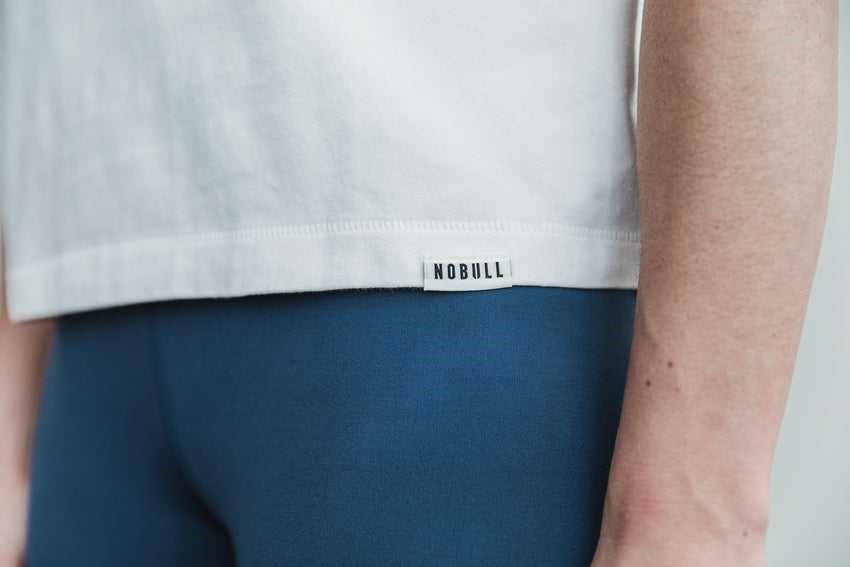 Nobull Heavyweight Pocket Boxy Tee Tanks & Tees White | 2405-MDLPH