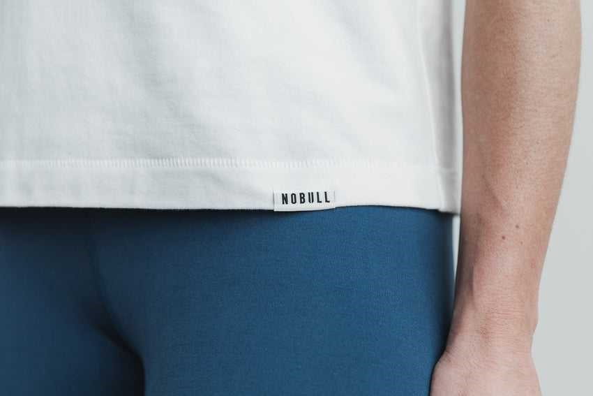 Nobull Heavyweight Sleeveless Tee Tanks & Tees White | 7395-JFBYN