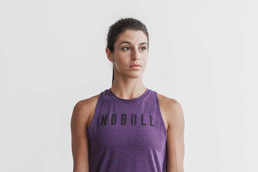 Nobull High-Neck Nobull Tank (Bright Colors) Tanks & Tees Purple | 3520-YGCJL