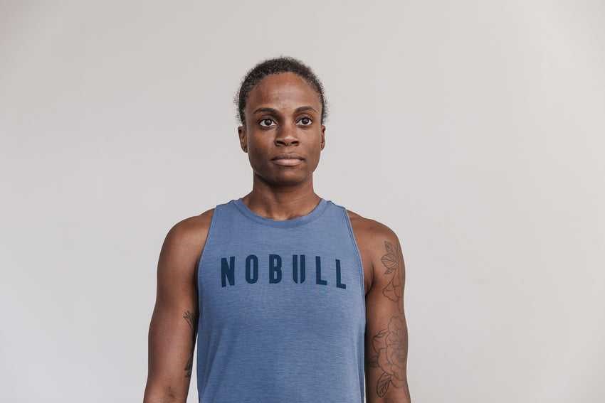 Nobull High-Neck Nobull Tank (Bright Colors) Tanks & Tees Coastal Blue | 9785-GXNSM