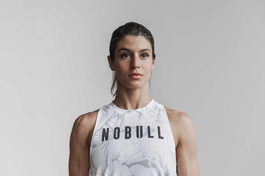 Nobull High-Neck Nobull Tank (Butterfly) Tanks & Tees Grey Butterfly | 0162-LWPFJ