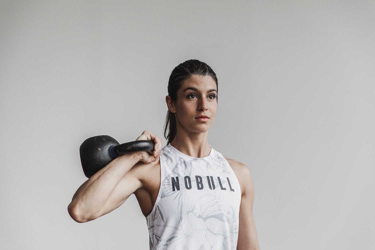 Nobull High-Neck Nobull Tank (Butterfly) Tanks & Tees Grey Butterfly | 0162-LWPFJ