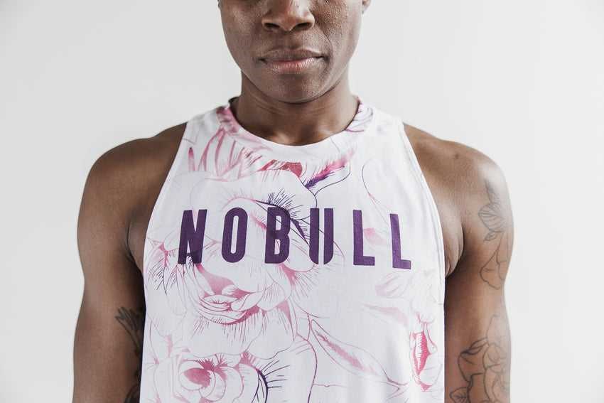 Nobull High-Neck Nobull Tank (Butterfly) Tanks & Tees Purple Butterfly | 6842-DLISY