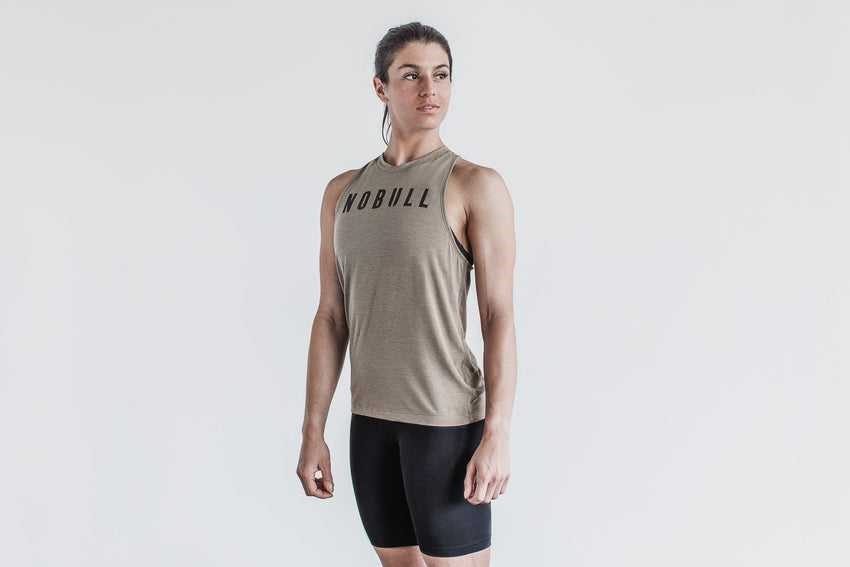 Nobull High-Neck Nobull Tank (Classic Colors) Tanks & Tees Fallen Rock | 1098-LKWBS