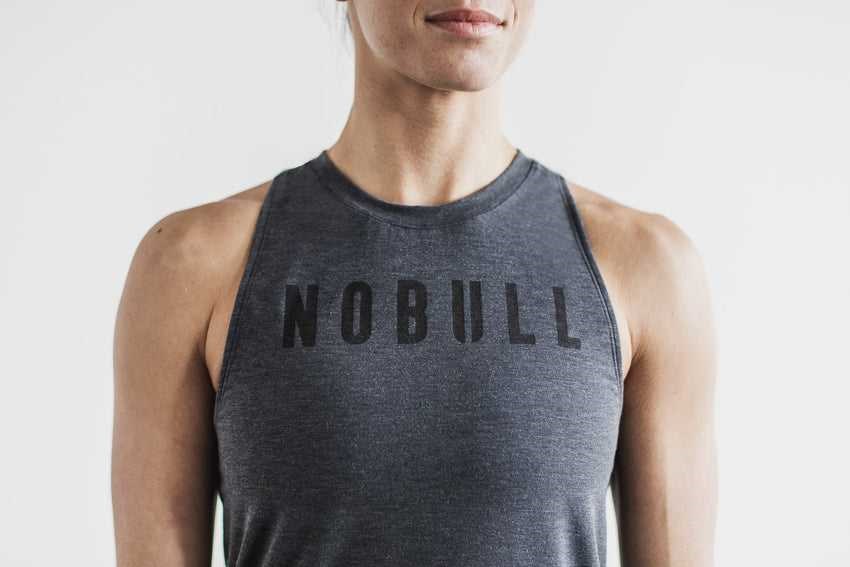 Nobull High-Neck Nobull Tank (Classic Colors) Tanks & Tees Charcoal | 4175-JMBZP