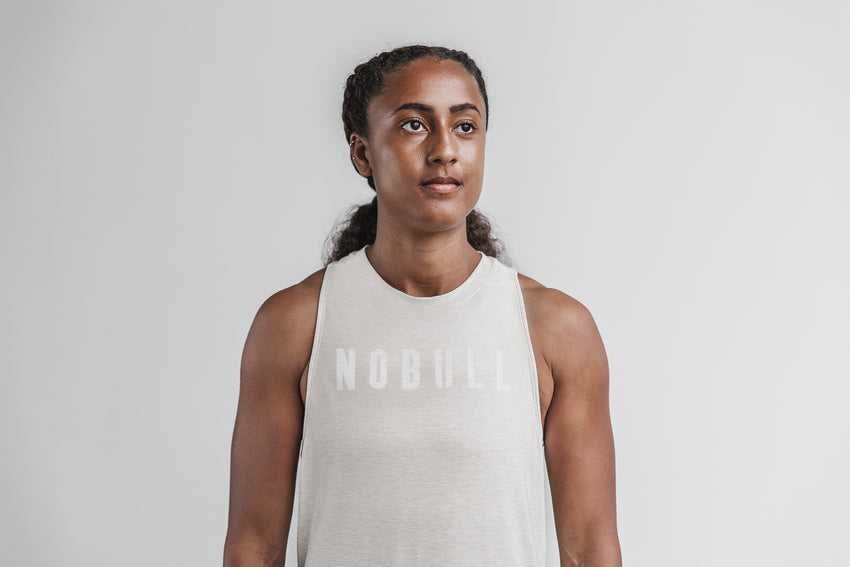 Nobull High-Neck Nobull Tank (Classic Colors) Tanks & Tees Oatmeal | 5820-UCOES