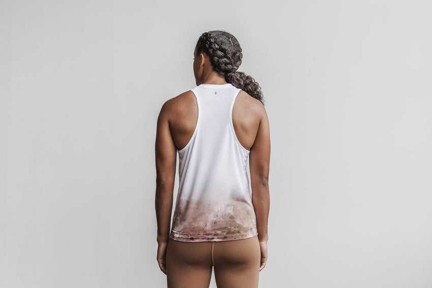 Nobull High-Neck Nobull Tank (Dip-Dye) Tanks & Tees White / Toffee Dip-Dye | 3546-VSIXE