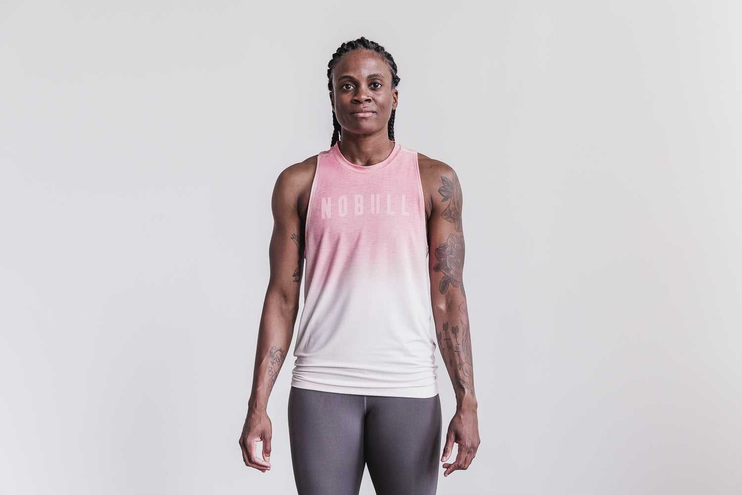 Nobull High-Neck Nobull Tank (Ombre) Tanks & Tees Blush Ombre | 1506-ADKZG