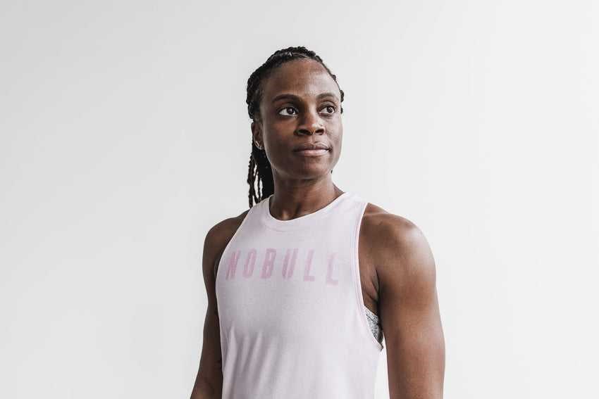 Nobull High-Neck Nobull Tank (Seasonal Colors) Tanks & Tees Blush | 1743-JVDUY