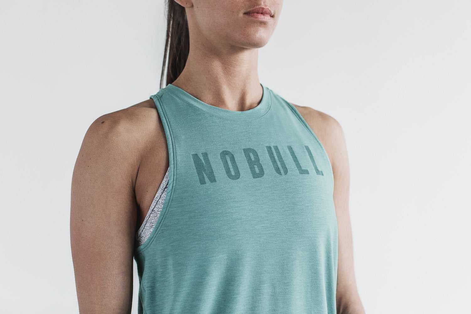 Nobull High-Neck Nobull Tank (Seasonal Colors) Tanks & Tees Oil Blue | 9412-TXAUG