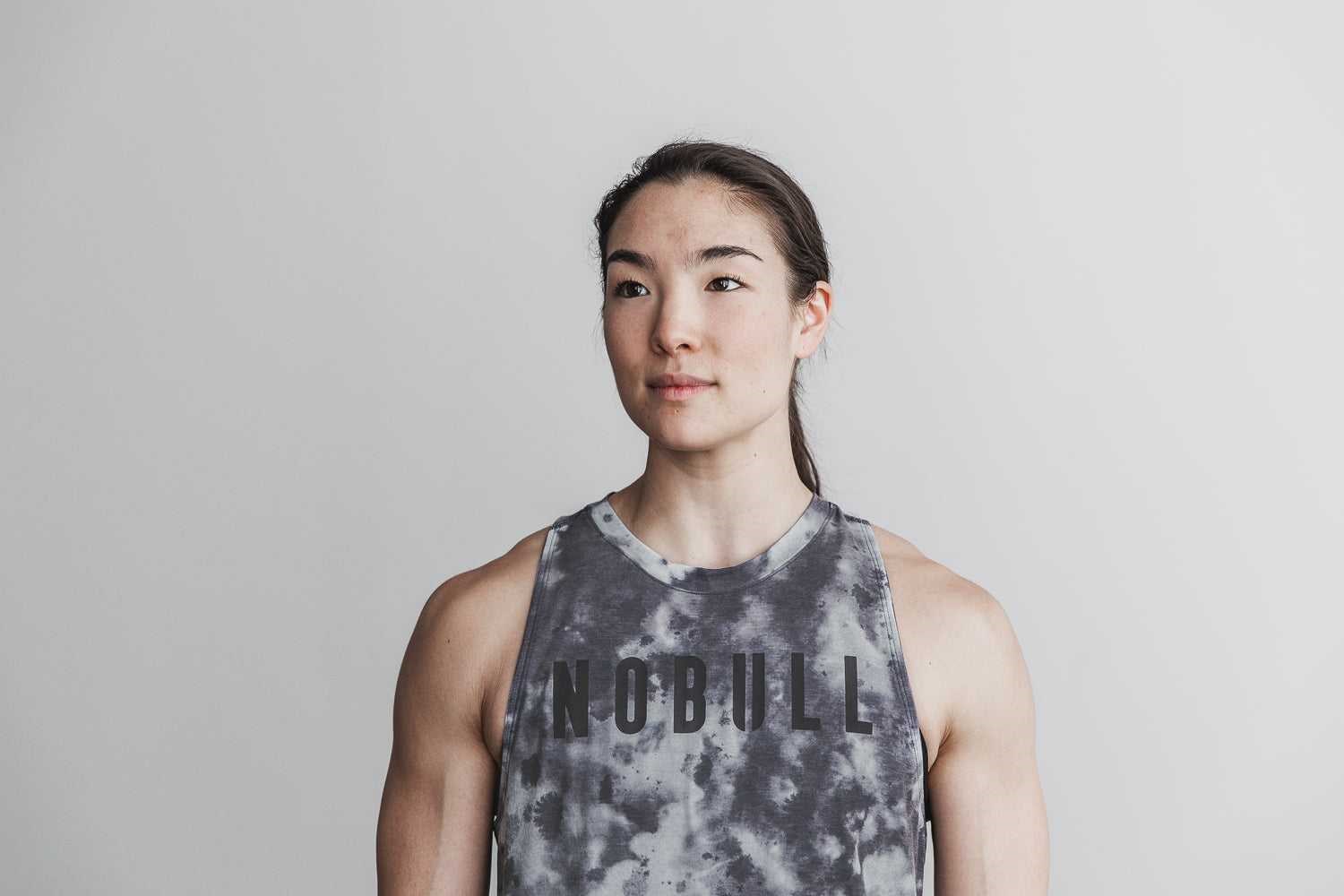 Nobull High-Neck Nobull Tank (Tie-Dye) Tanks & Tees White / Black Tie-Dye | 7104-FZGNX