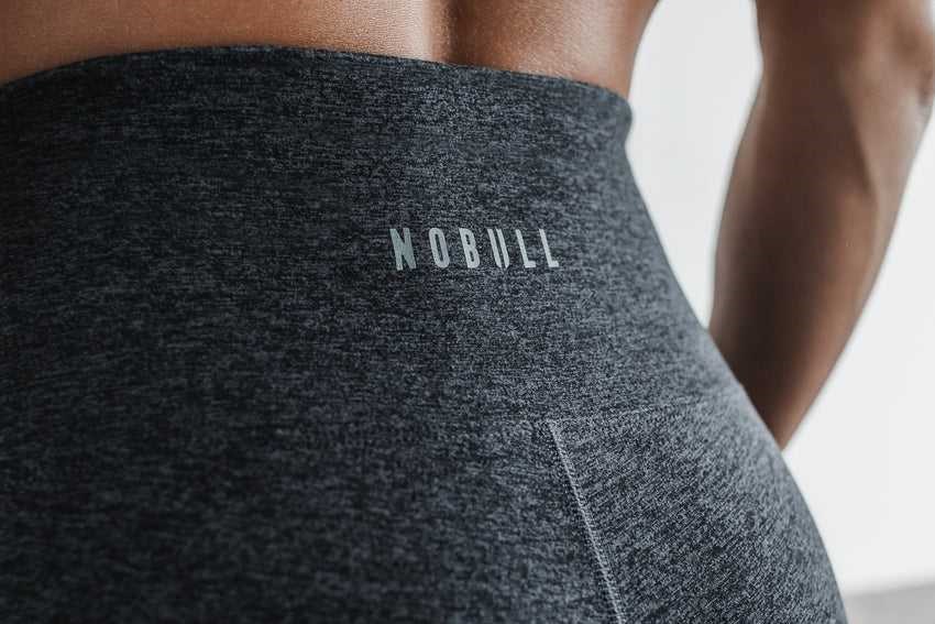 Nobull High-Rise 7/8 Tight (Matte) Bottoms Charcoal Heather Matte | 1420-ITEUA