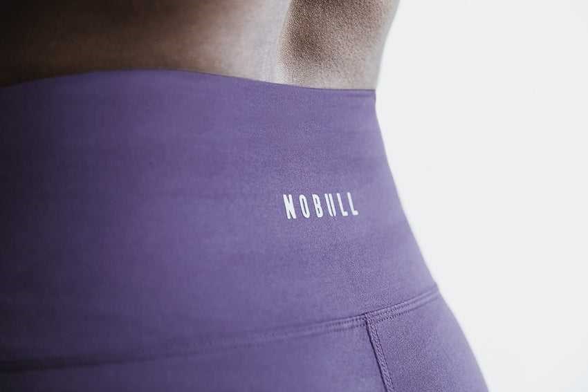 Nobull High-Rise 7/8 Tight (Matte) Bottoms Plum Matte | 2968-SWGCB