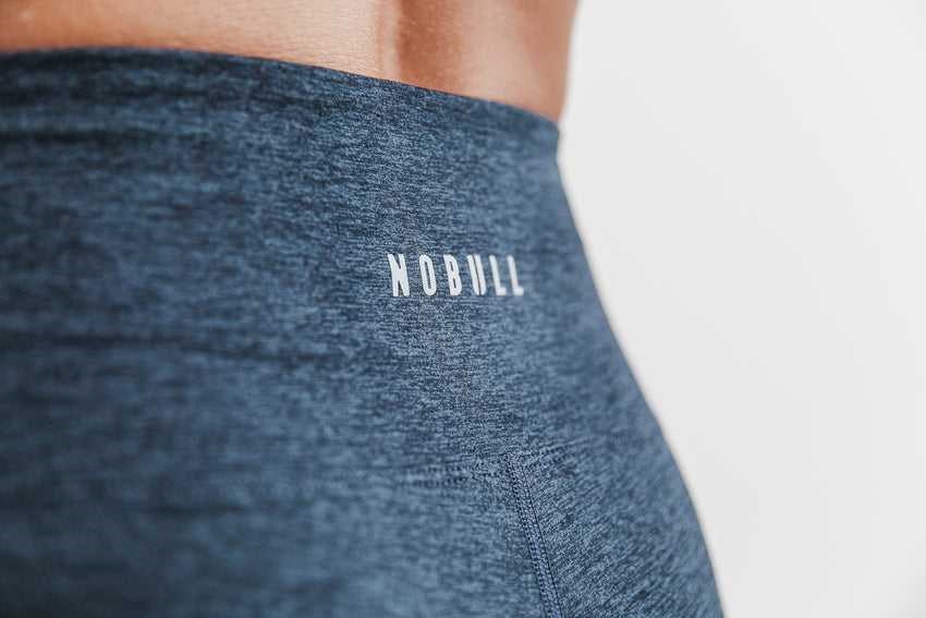 Nobull High-Rise 7/8 Tight (Matte) Bottoms Midnight Heather Matte | 4396-UPFLD