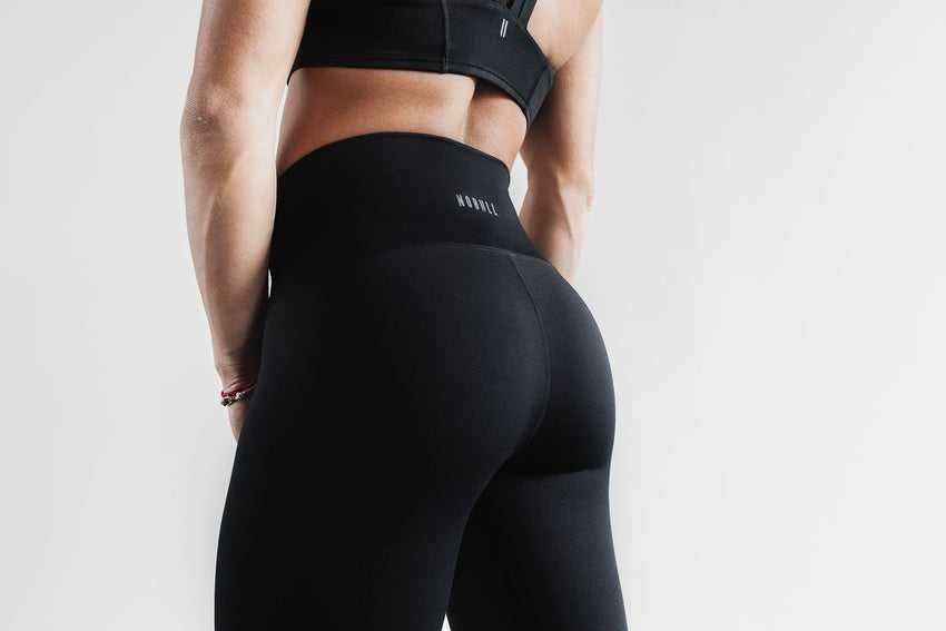 Nobull High-Rise 7/8 Tight (Matte) Bottoms Black Matte | 5809-NGBDI