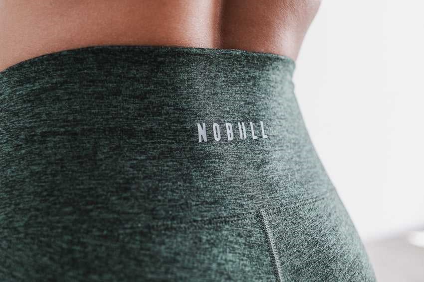 Nobull High-Rise 7/8 Tight (Matte) Bottoms Hunter Heather Matte | 7593-LNRUY