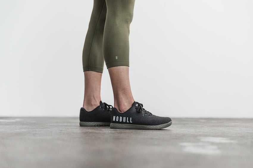 Nobull High-Rise Crop (Matte) Bottoms Army Green Matte | 3769-CXFTR