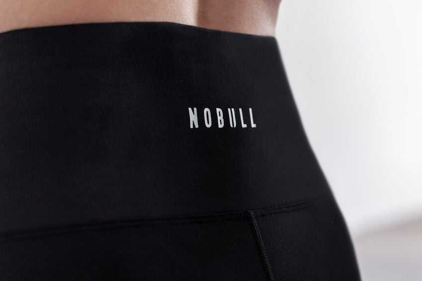 Nobull High-Rise Crop (Matte) Bottoms Black Matte | 8079-BPRHA