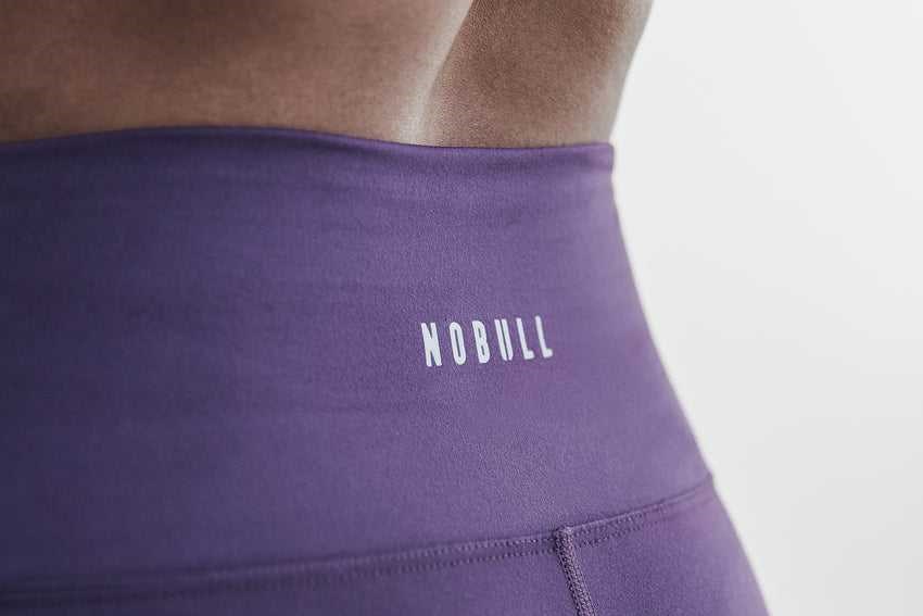 Nobull High-Rise Short 6 inches (Matte) Bottoms Plum Matte | 6832-UQZJX