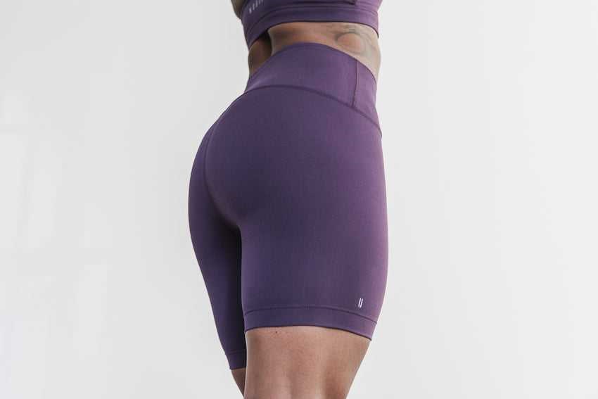 Nobull High-Rise Short 6 inches (Matte) Bottoms Plum Matte | 6832-UQZJX