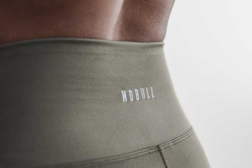 Nobull High-Rise Short 6 inches (Matte) Bottoms Dark Fallen Rock Matte | 8103-DBPWU