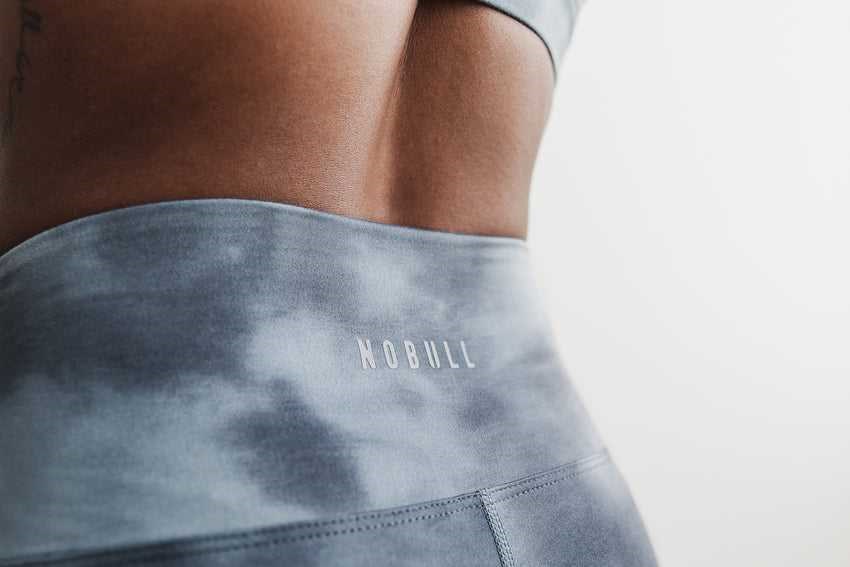 Nobull High-Rise Short 6 inches (Tie-Dye) Bottoms Slate / Ink Tie-Dye | 9063-NJKGQ