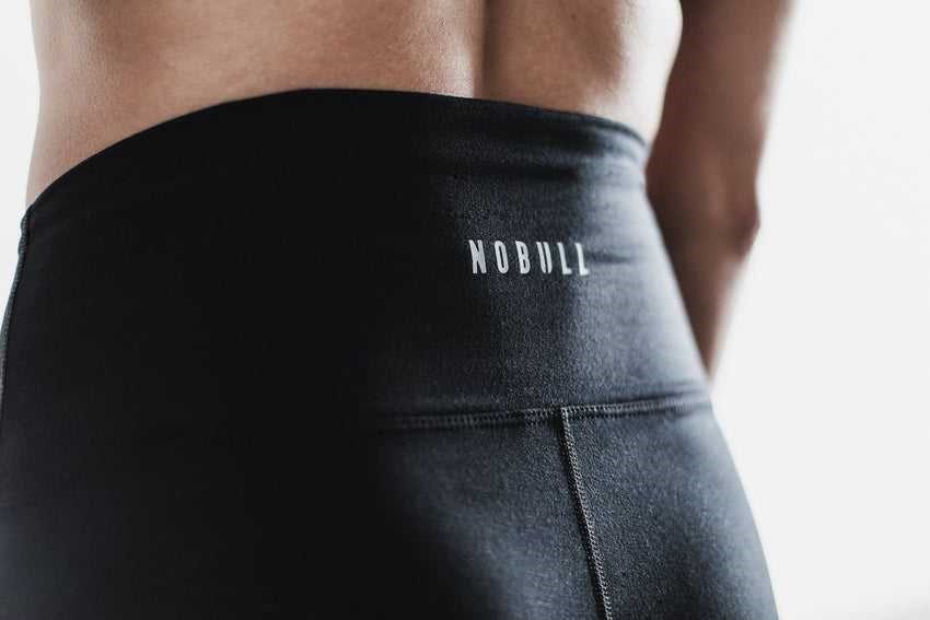 Nobull High-Rise Tight (Matte) Bottoms Black Matte | 3654-GJDQU