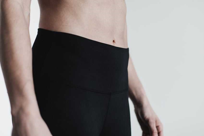 Nobull High-Rise Tight (Matte) Bottoms Black Matte | 3654-GJDQU