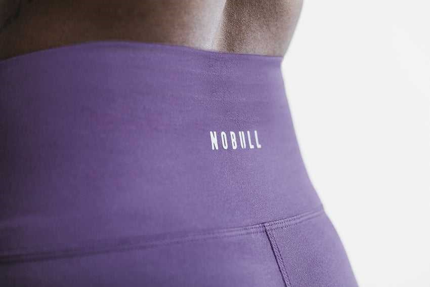 Nobull High-Rise Tight (Matte) Bottoms Plum Matte | 0284-JCXMB