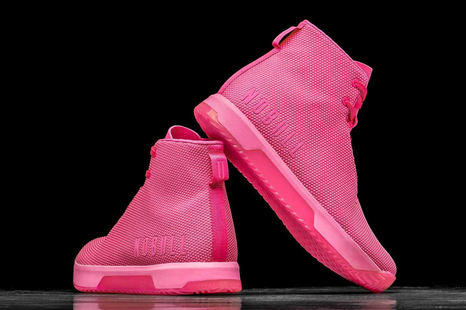 Nobull High-Top Trainer+ Trainer+ Neon Pink | 2610-SHGAO