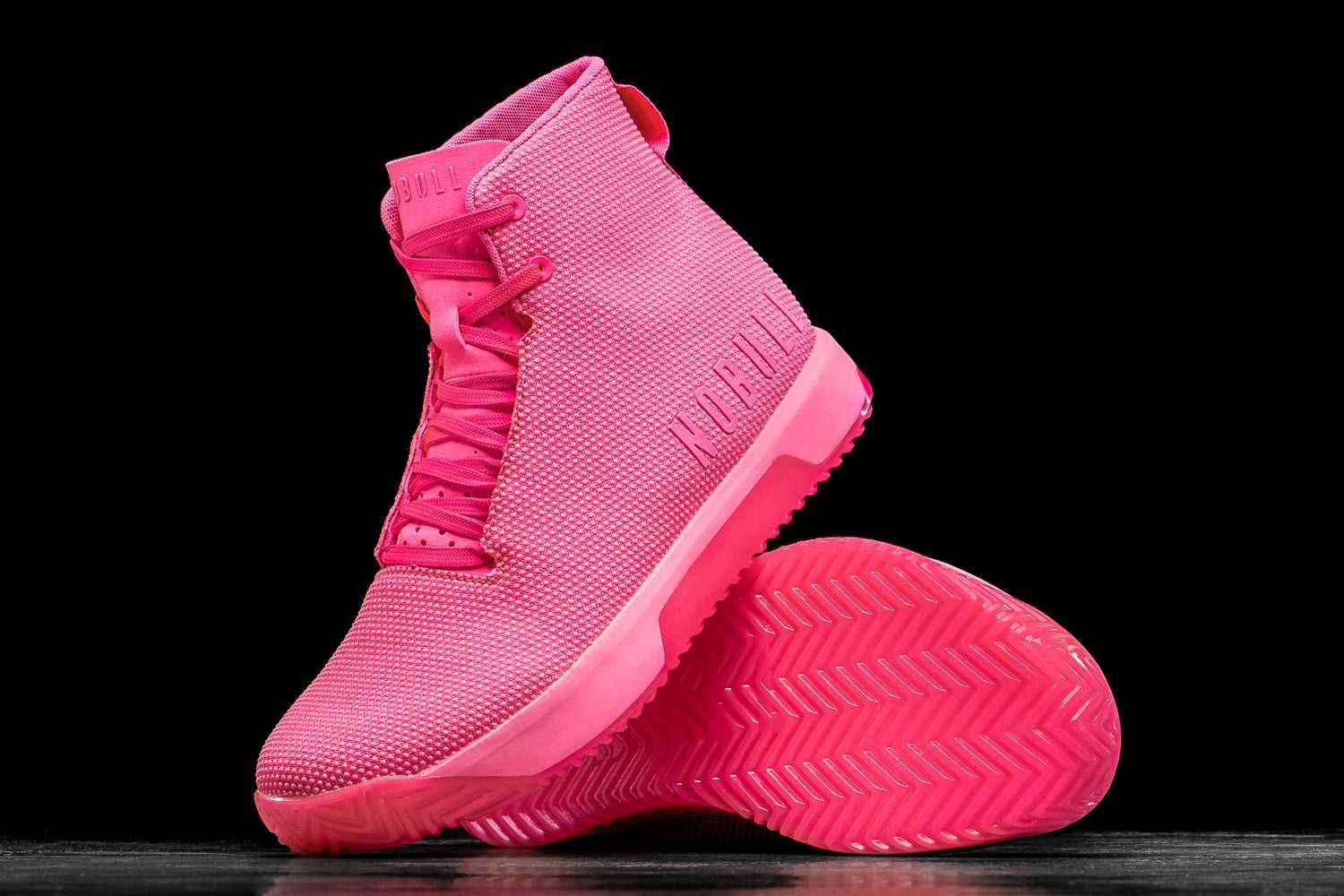 Nobull High-Top Trainer+ Trainer+ Neon Pink | 2610-SHGAO