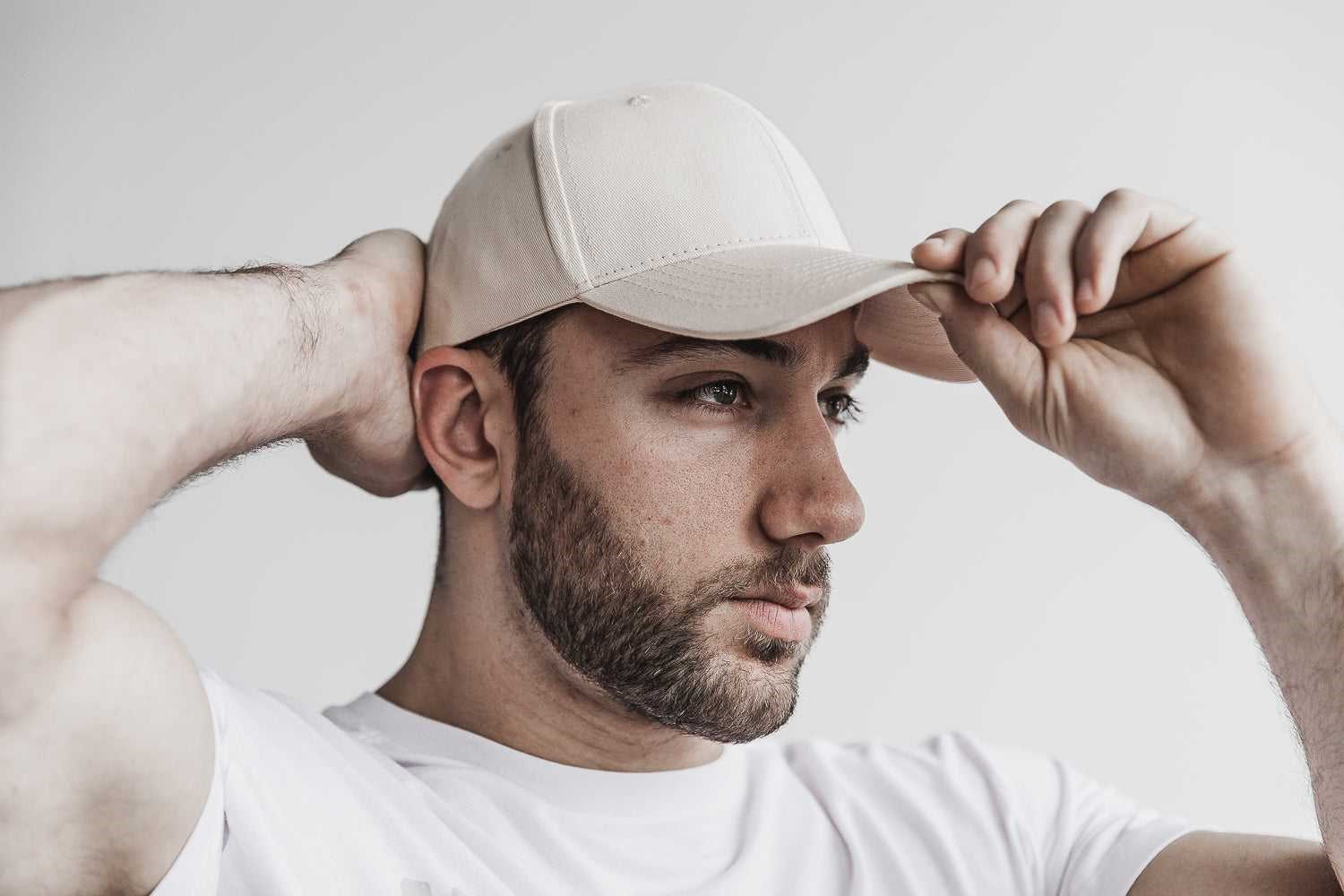 Nobull Horns Classic Hat Hats & Hair Accessories Ivory | 8051-RTCSG